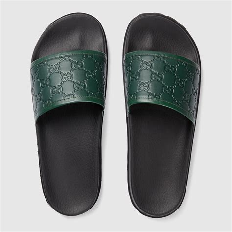 gucci mems slides|gucci inspired men's slides.